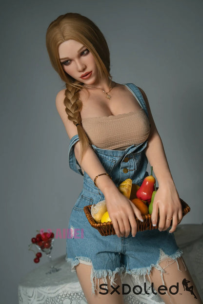 Aria G (F-Cup) (158cm) | Blonde Caucasian Sex Doll | Aibei Doll F-Cup / 158cm / Blonde Sex Doll