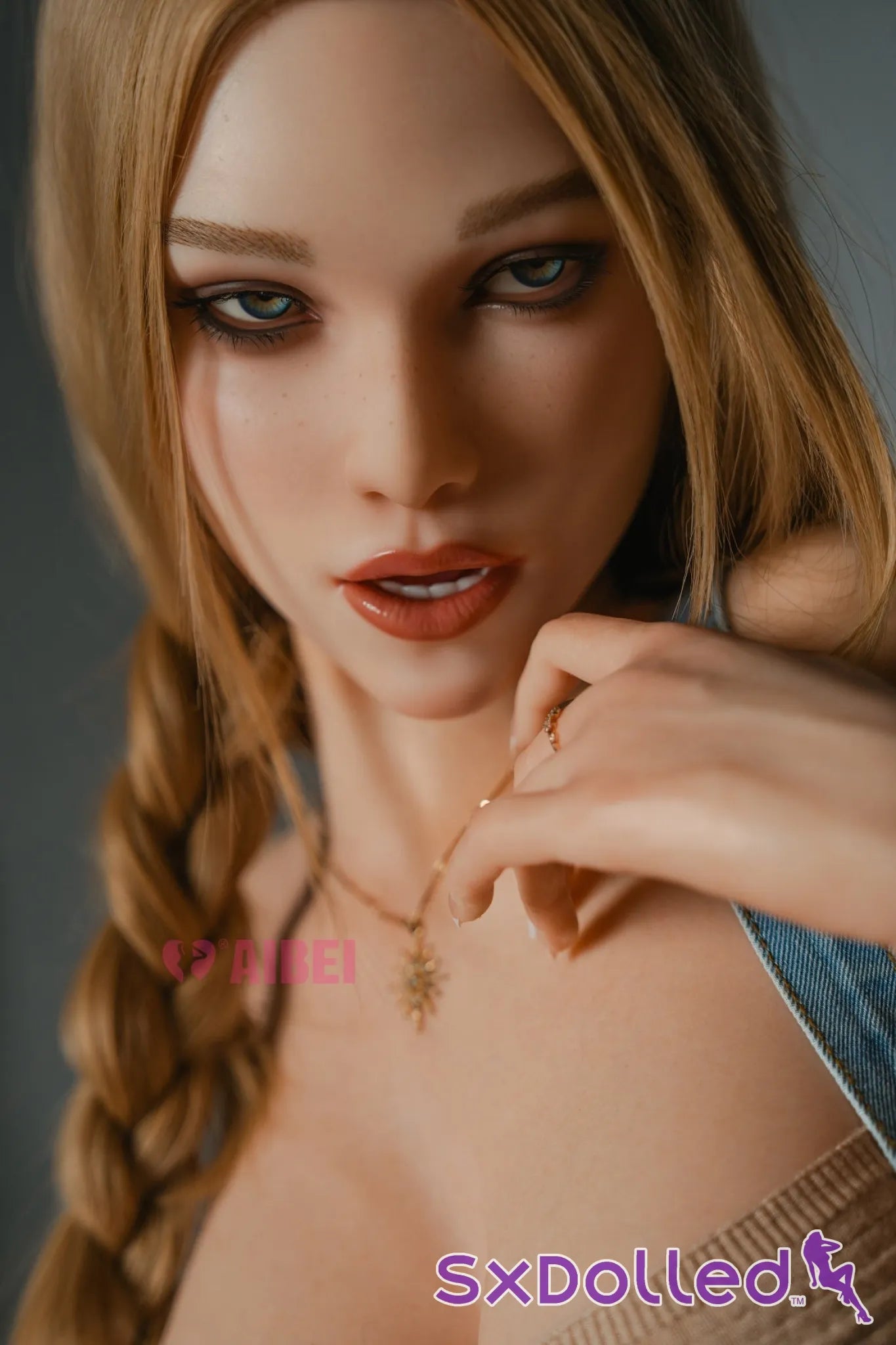 Aria G (F-Cup) (158cm) | Blonde Caucasian Sex Doll | Aibei Doll F-Cup / 158cm / Blonde Sex Doll