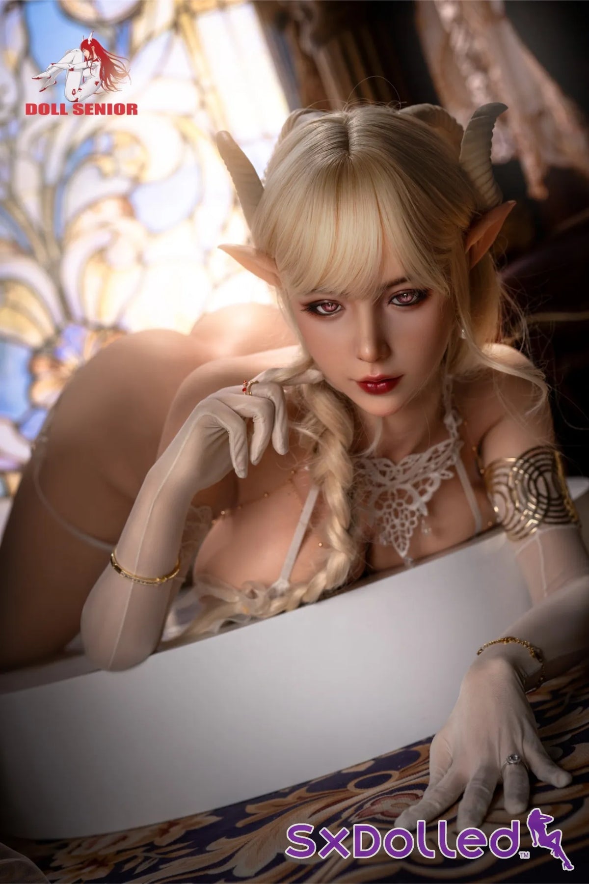 Aries A (F-Cup) (165cm) | Angelic Fantasy Princess Sex Doll | Doll Senior - F-Cup / 165cm / Blonde - Sex Doll