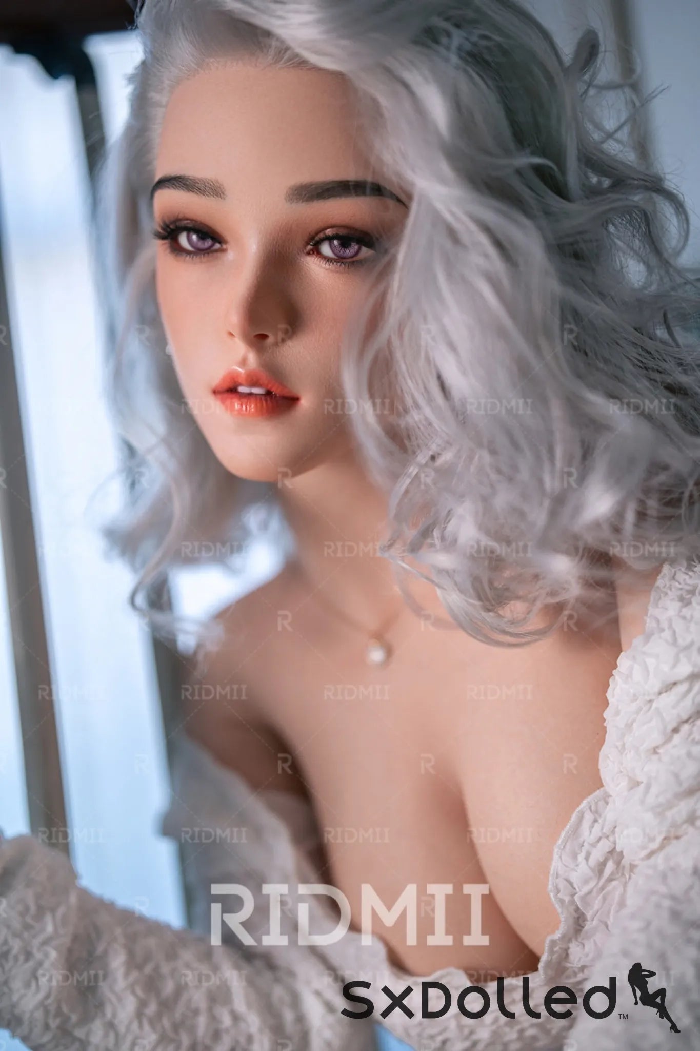 Arin A (E-Cup) (164cm) | Silver Hair Baddie Sex Doll | RIDMII Doll E-Cup / 164cm / Silver Sex Doll
