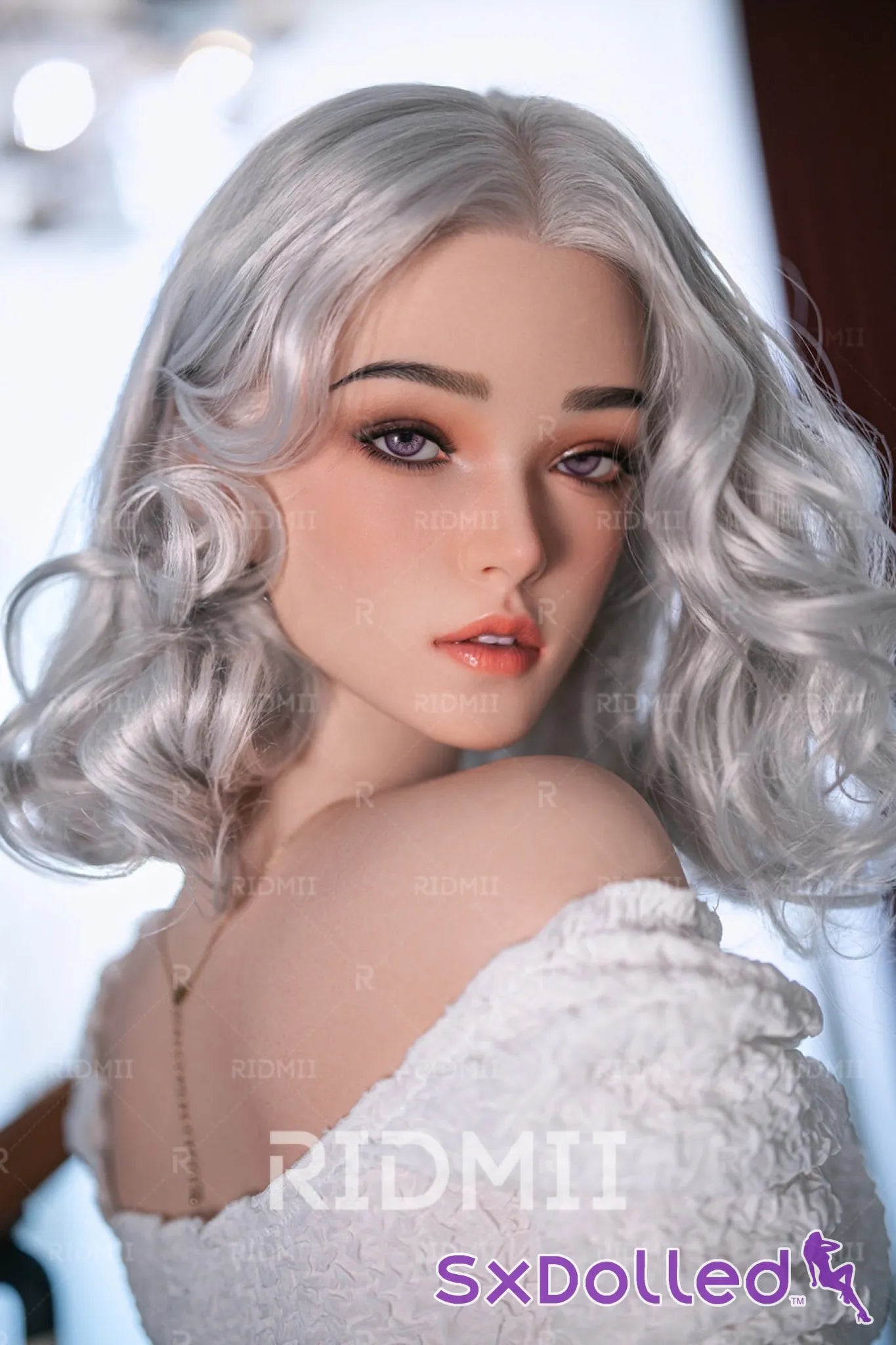 Arin A (E-Cup) (164cm) | Silver Hair Baddie Sex Doll | RIDMII Doll E-Cup / 164cm / Silver Sex Doll