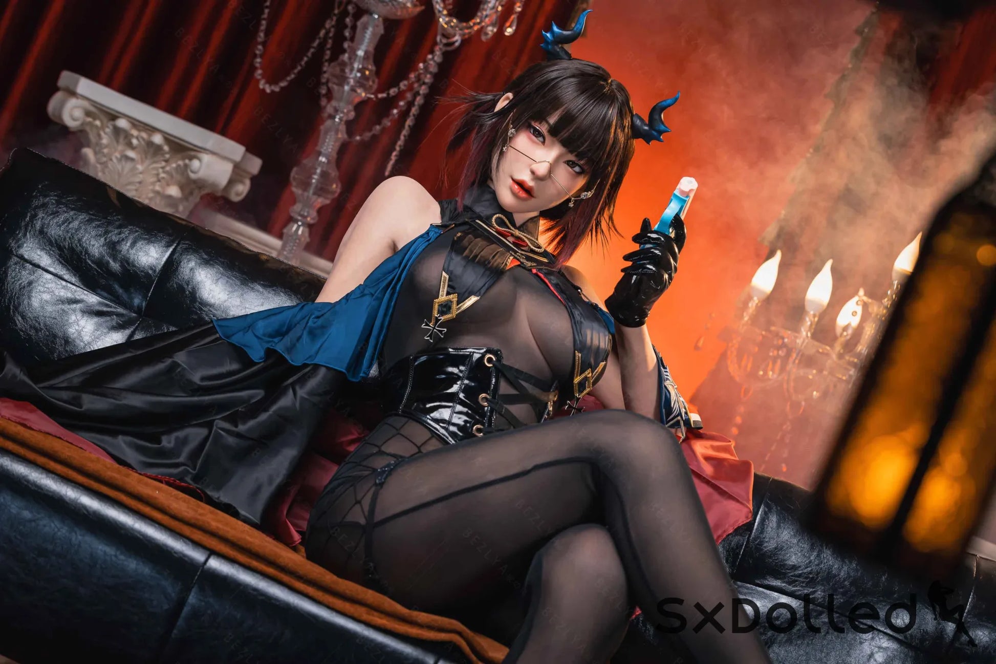 Arlise (E-Cup) (162cm) | Silicone Asian Demon Cosplay Sex Doll | AITIA E-Cup / 162cm / Brunette Sex Doll