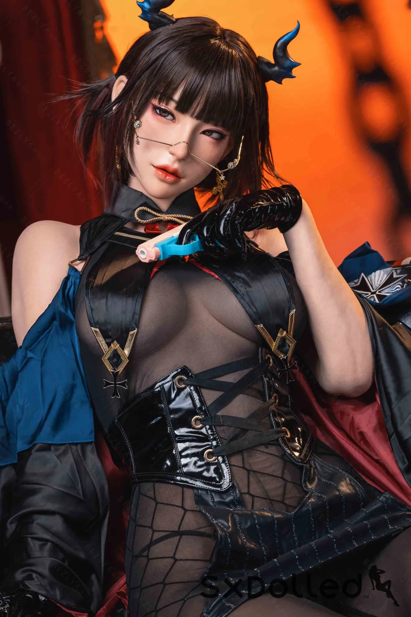 Arlise (E-Cup) (162cm) | Silicone Asian Demon Cosplay Sex Doll | AITIA E-Cup / 162cm / Brunette Sex Doll