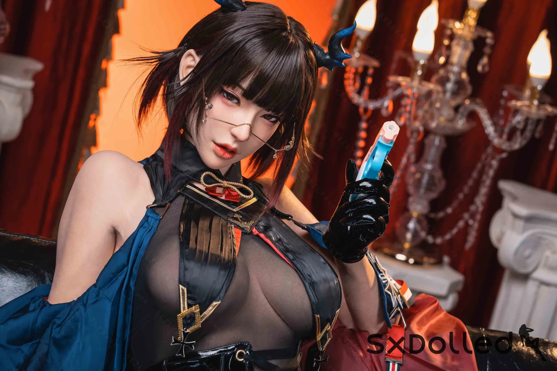 Arlise (E-Cup) (162cm) | Silicone Asian Demon Cosplay Sex Doll | AITIA E-Cup / 162cm / Brunette Sex Doll