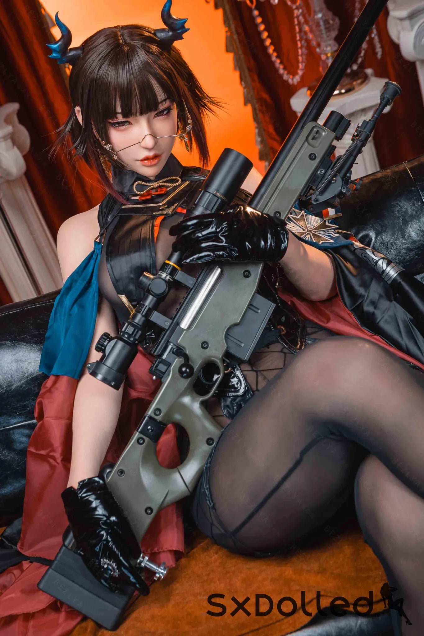 Arlise (E-Cup) (162cm) | Silicone Asian Demon Cosplay Sex Doll | AITIA E-Cup / 162cm / Brunette Sex Doll