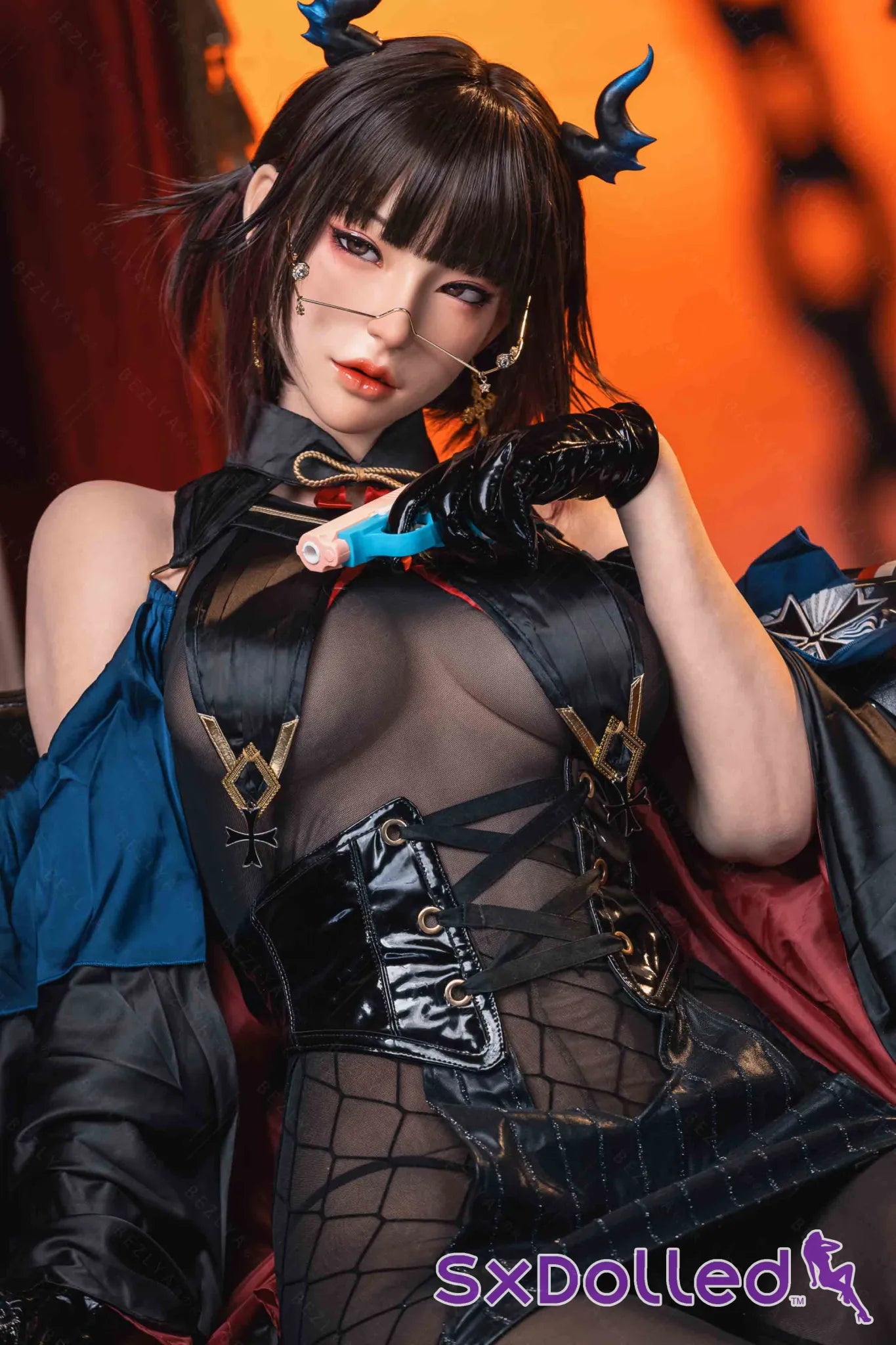 Arlise (E-Cup) (162cm) | Silicone Asian Demon Cosplay Sex Doll | AITIA E-Cup / 162cm / Brunette Sex Doll