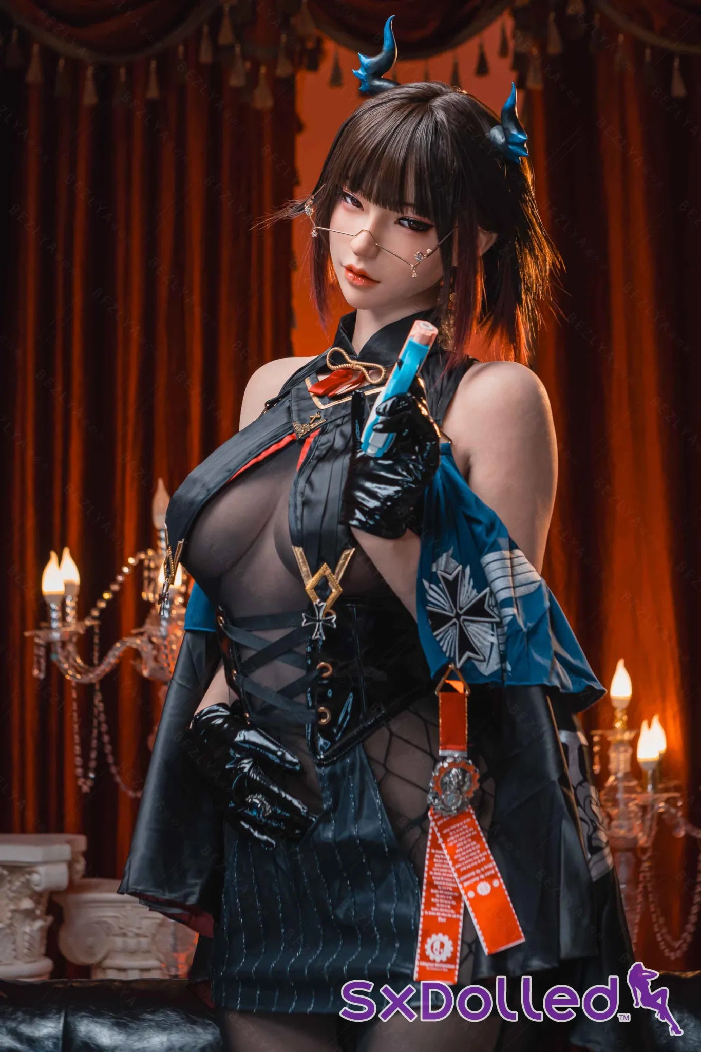 Arlise (E-Cup) (162cm) | Silicone Asian Demon Cosplay Sex Doll | AITIA E-Cup / 162cm / Brunette Sex Doll