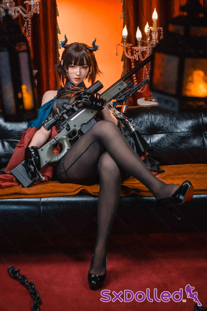 Arlise (E-Cup) (162cm) | Silicone Asian Demon Cosplay Sex Doll | AITIA E-Cup / 162cm / Brunette Sex Doll