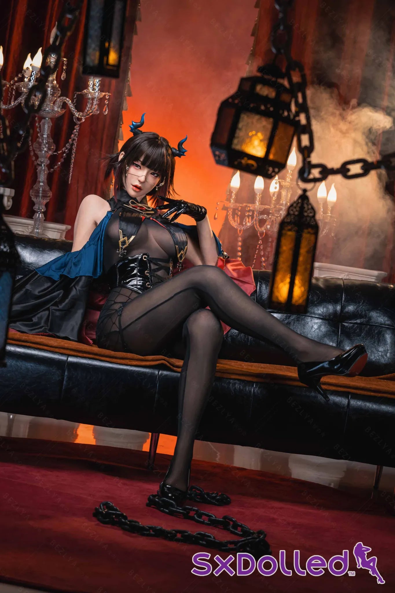 Arlise (E-Cup) (162cm) | Silicone Asian Demon Cosplay Sex Doll | AITIA E-Cup / 162cm / Brunette Sex Doll