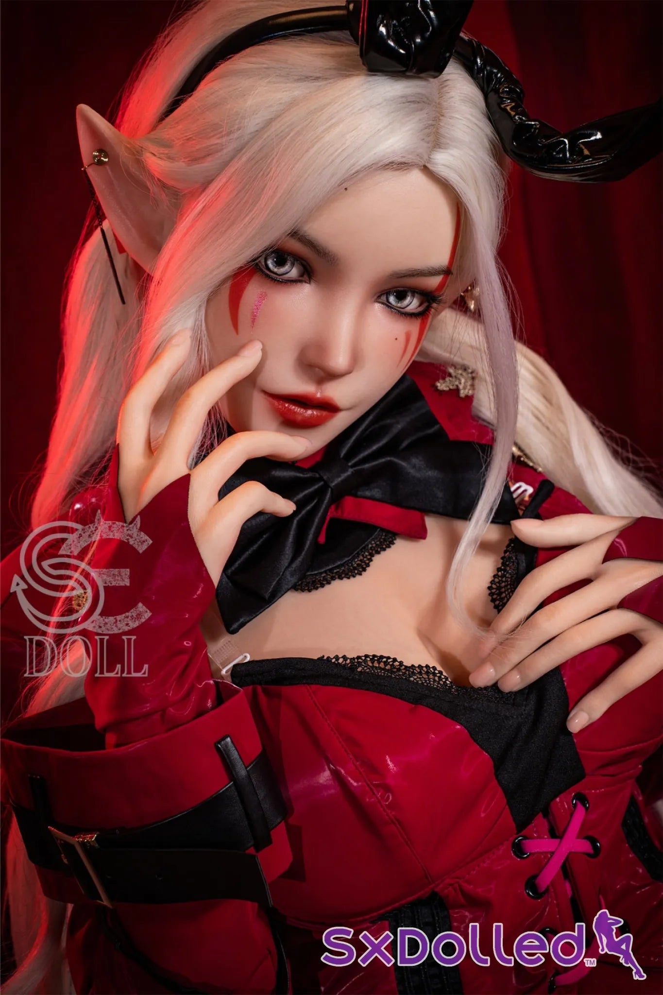 Aryana.A (D Cup) (155cm) | White Hair Cosplay Sex Doll | SE Doll D Cup / 155cm / White Sex Doll