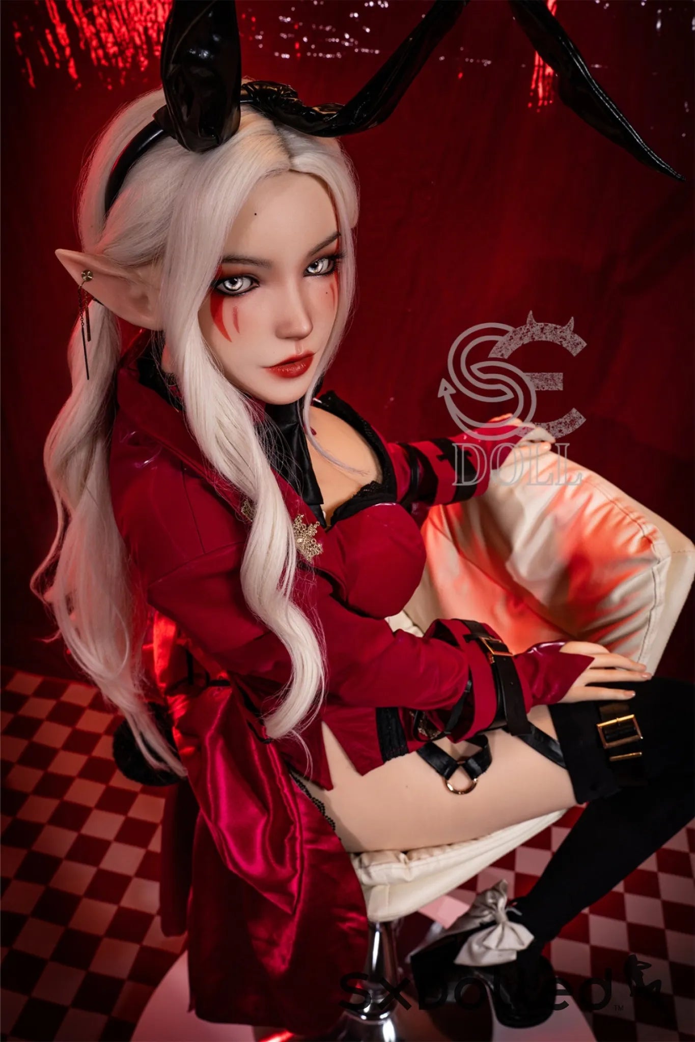 Aryana.A (D Cup) (155cm) | White Hair Cosplay Sex Doll | SE Doll D Cup / 155cm / White Sex Doll