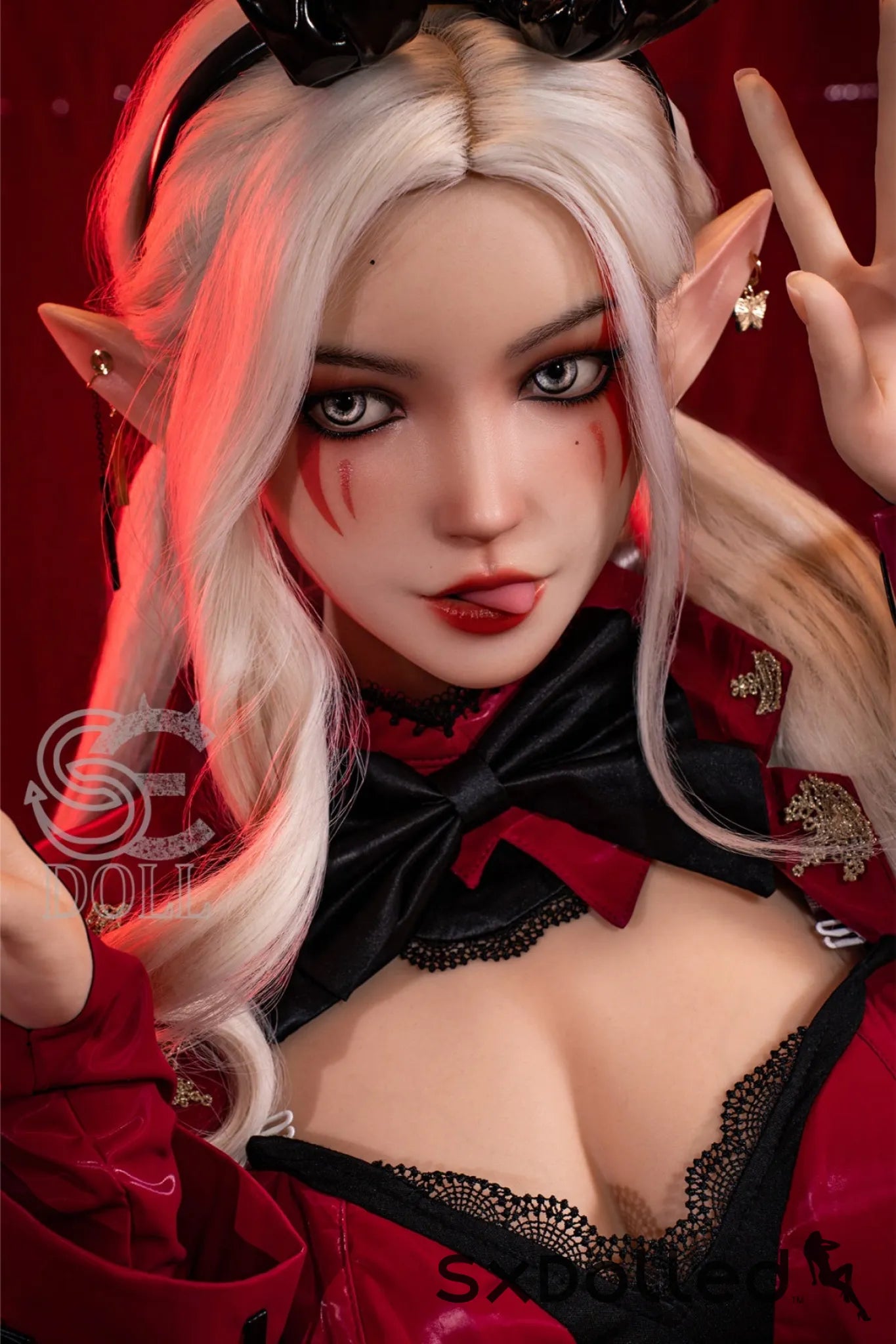 Aryana.A (D Cup) (155cm) | White Hair Cosplay Sex Doll | SE Doll D Cup / 155cm / White Sex Doll