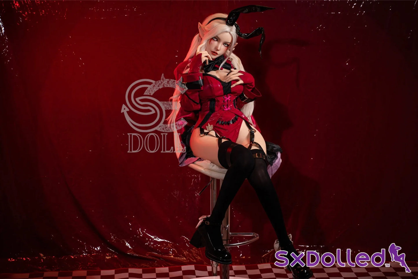 Aryana.A (D Cup) (155cm) | White Hair Cosplay Sex Doll | SE Doll D Cup / 155cm / White Sex Doll