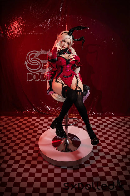 Aryana.A (D Cup) (155cm) | White Hair Cosplay Sex Doll | SE Doll D Cup / 155cm / White Sex Doll