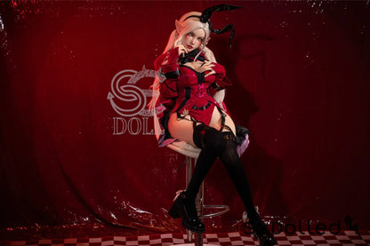 Aryana.A (D Cup) (155cm) | White Hair Cosplay Sex Doll | SE Doll D Cup / 155cm / White Sex Doll