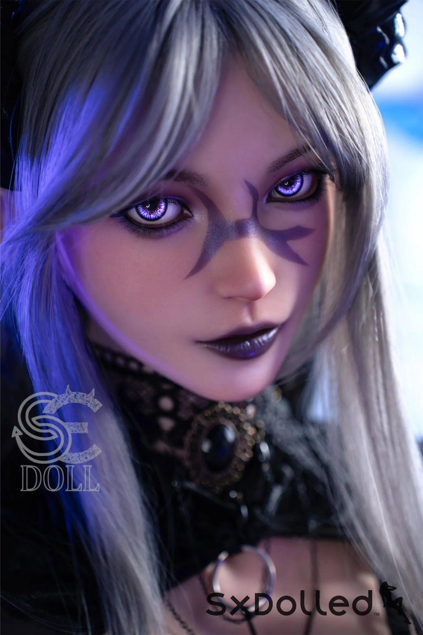 Aryana.C (E Cup) (161cm) | Sinister Demon Sex Doll | SE Doll E Cup / 161cm / Silver Sex Doll