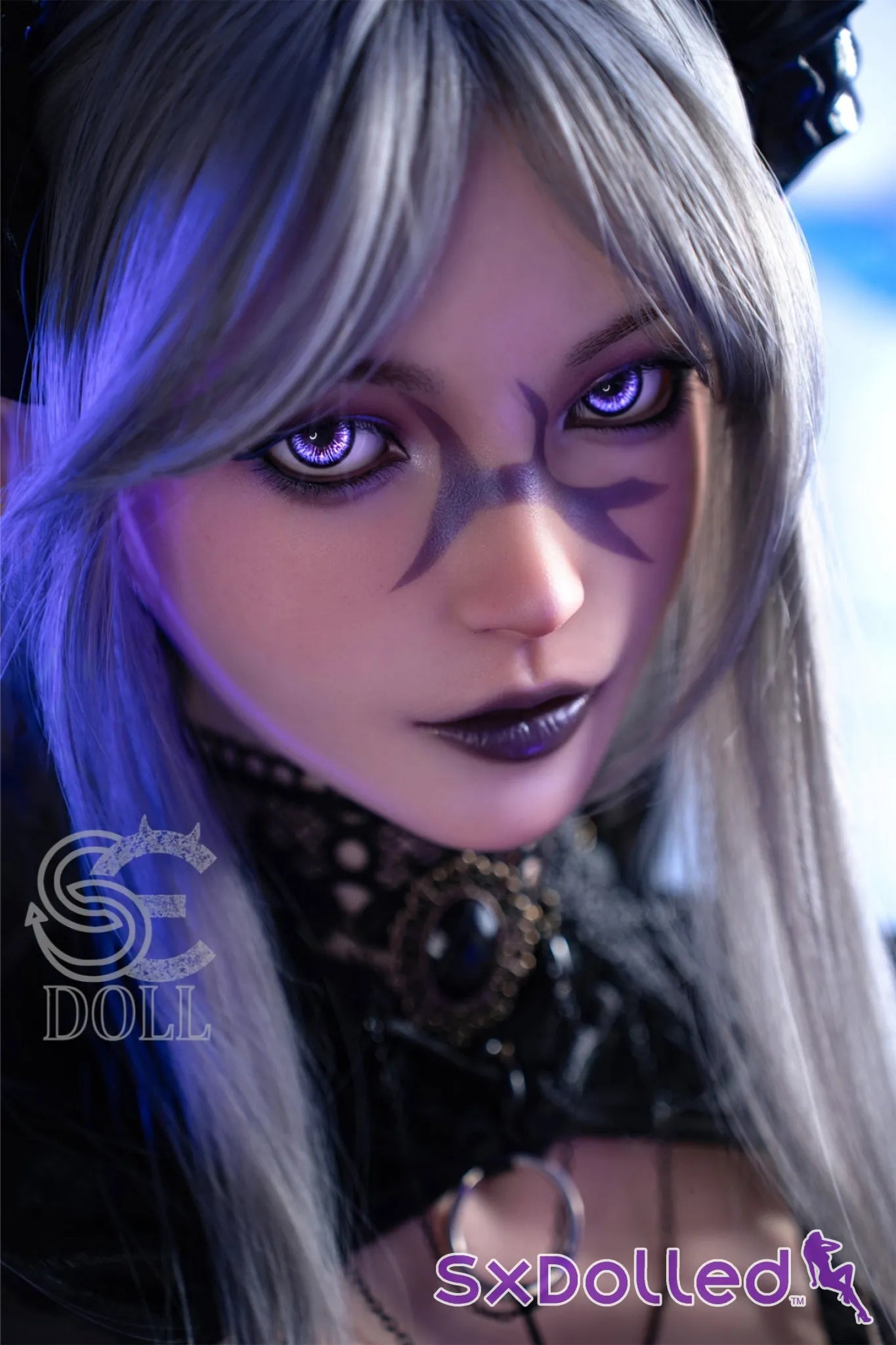 Aryana.C (E Cup) (161cm) | Sinister Demon Sex Doll | SE Doll E Cup / 161cm / Silver Sex Doll