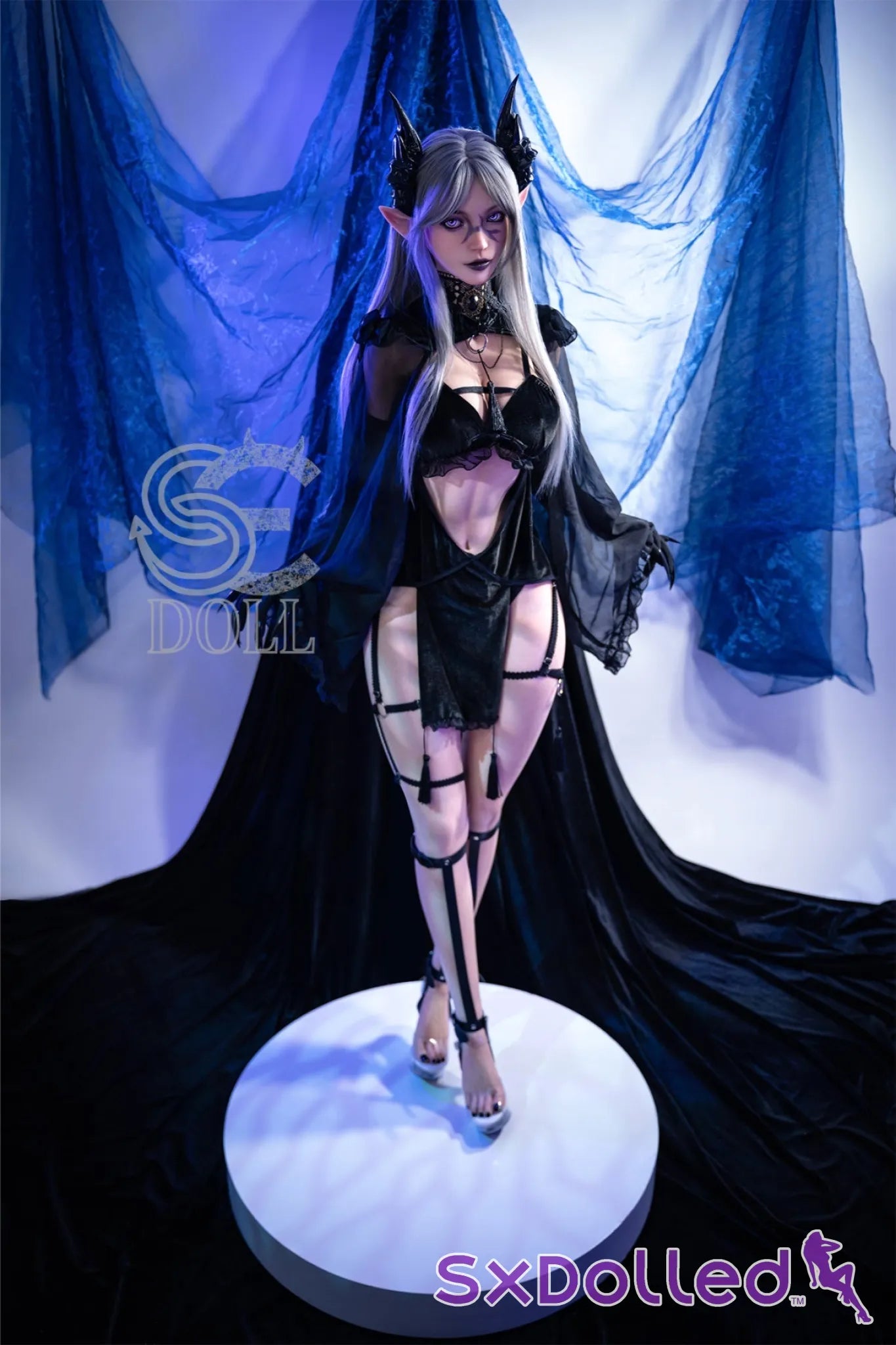 Aryana.C (E Cup) (161cm) | Sinister Demon Sex Doll | SE Doll E Cup / 161cm / Silver Sex Doll