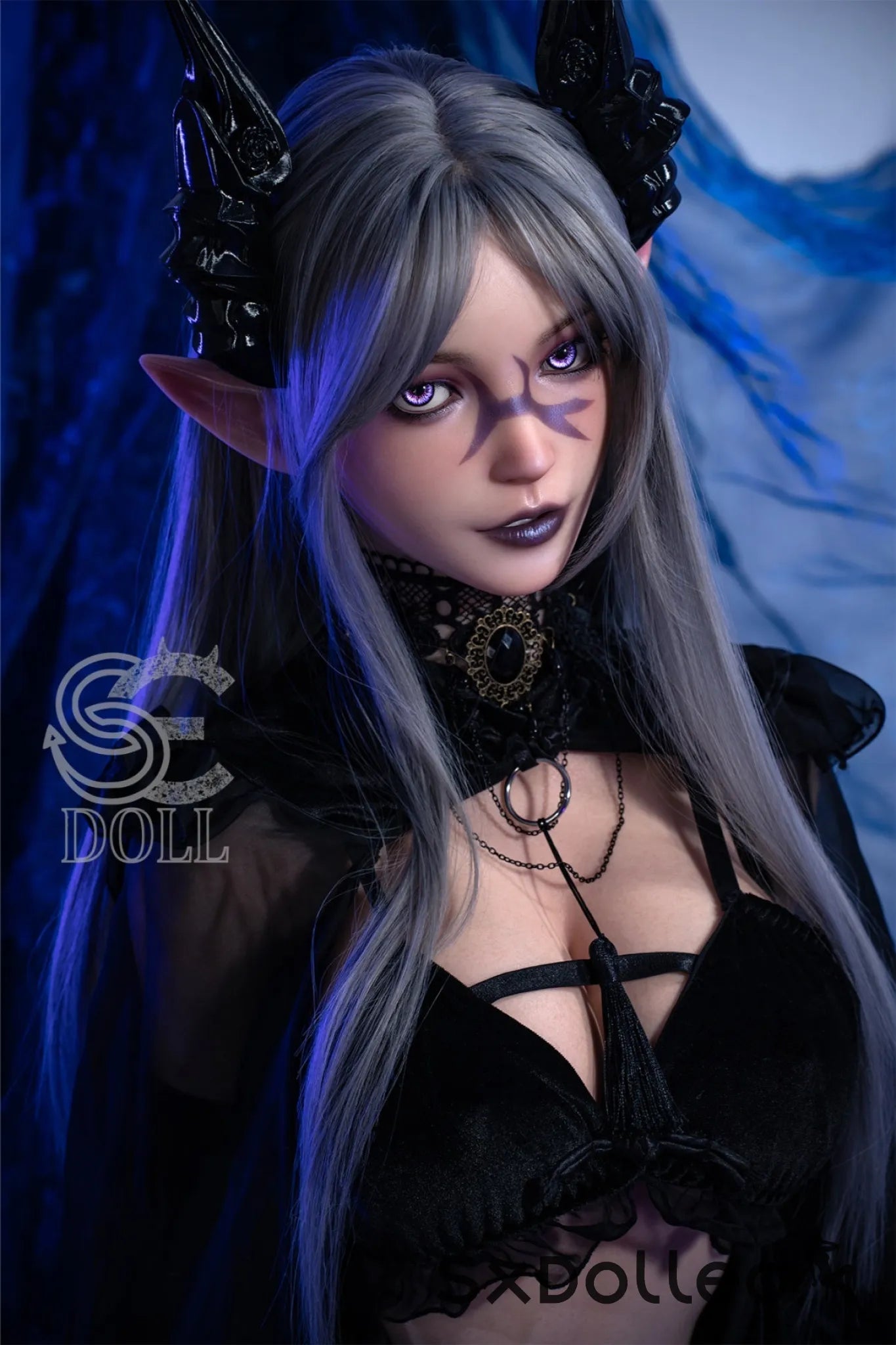 Aryana.C (E Cup) (161cm) | Sinister Demon Sex Doll | SE Doll E Cup / 161cm / Silver Sex Doll