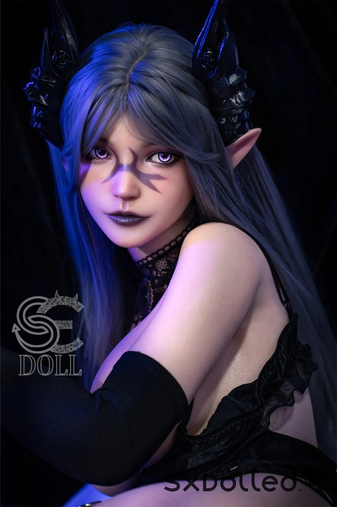 Aryana.C (E Cup) (161cm) | Sinister Demon Sex Doll | SE Doll E Cup / 161cm / Silver Sex Doll