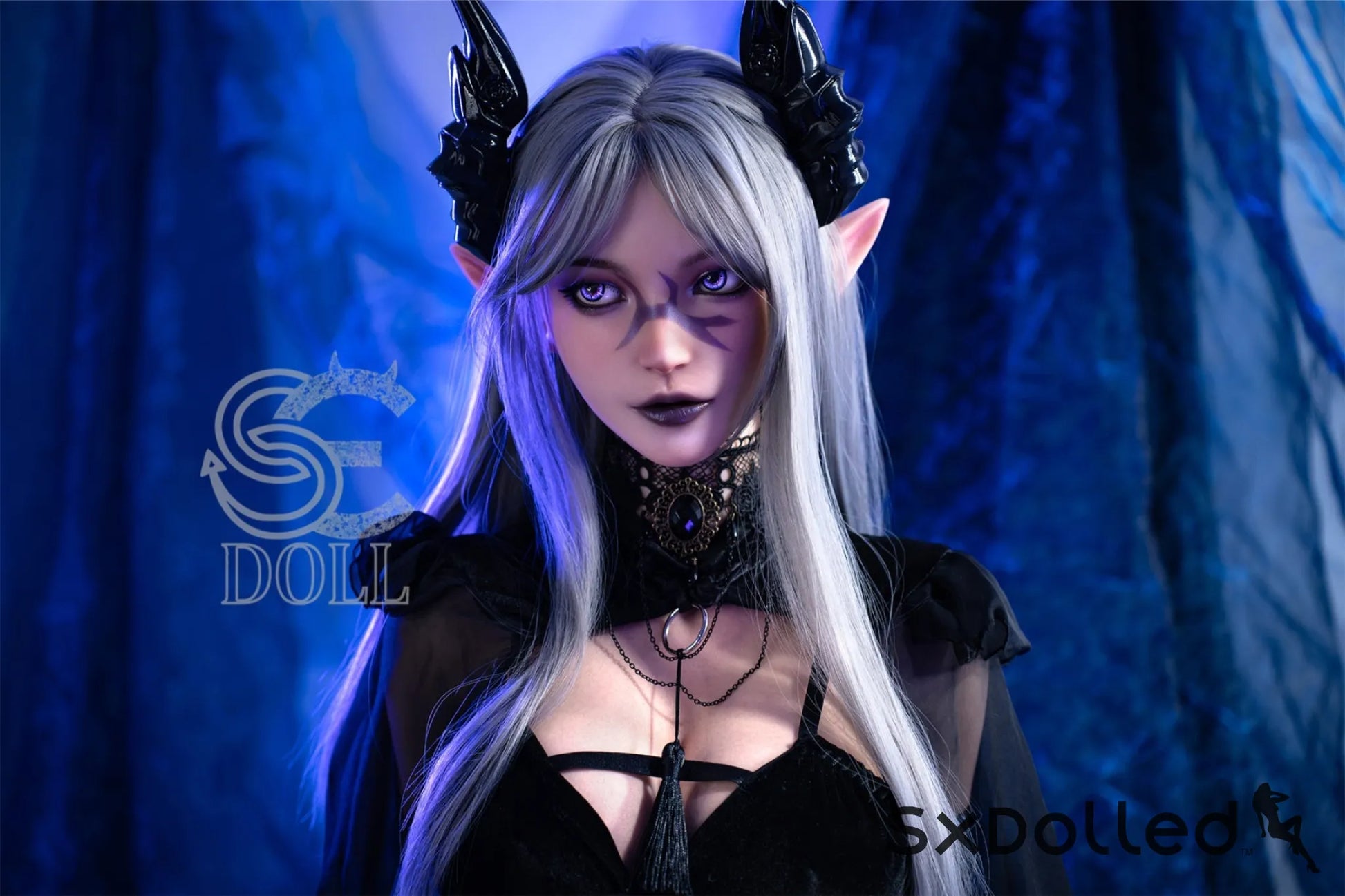 Aryana.C (E Cup) (161cm) | Sinister Demon Sex Doll | SE Doll E Cup / 161cm / Silver Sex Doll
