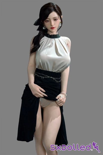 Asuka Eva-2 (D-Cup) (171cm) | Busty Pretty Asian Sex Doll | Starpery - D-Cup / 171cm / Black - Sex Doll