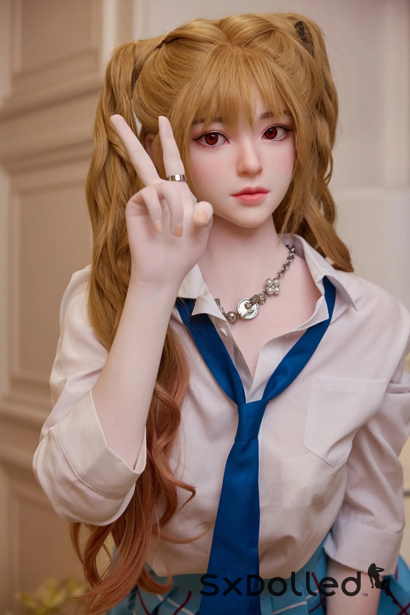 Asuka Eva (C-Cup) (163cm) | Blonde Asian Sex Doll | Starpery C-Cup / 163cm / Blonde Sex Doll