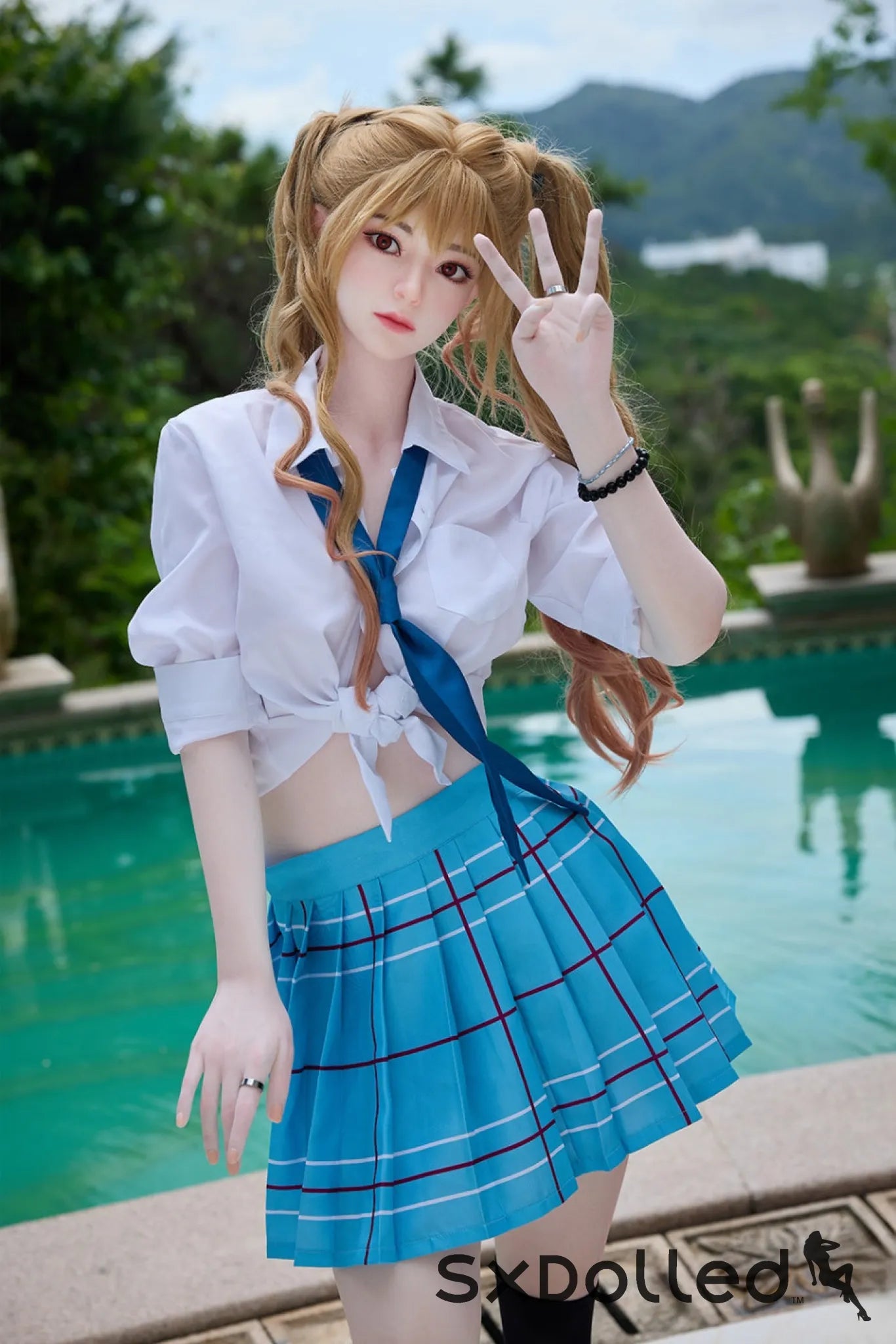 Asuka Eva (C-Cup) (163cm) | Blonde Asian Sex Doll | Starpery C-Cup / 163cm / Blonde Sex Doll