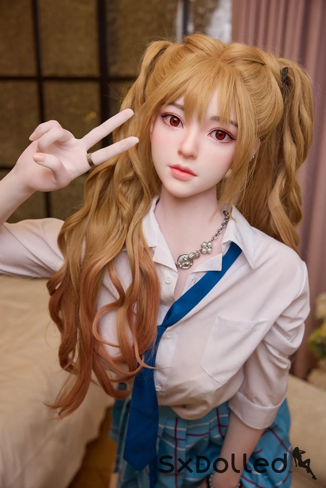 Asuka Eva (C-Cup) (163cm) | Blonde Asian Sex Doll | Starpery C-Cup / 163cm / Blonde Sex Doll