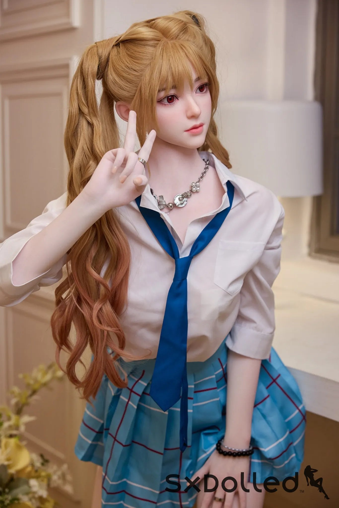 Asuka Eva (C-Cup) (163cm) | Blonde Asian Sex Doll | Starpery C-Cup / 163cm / Blonde Sex Doll