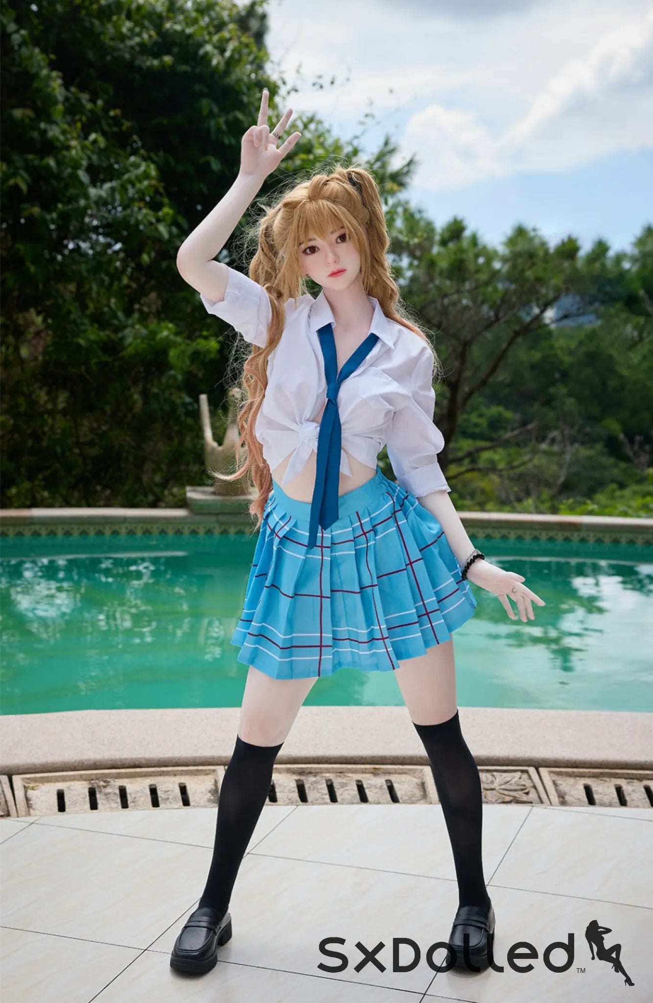 Asuka Eva (C-Cup) (163cm) | Blonde Asian Sex Doll | Starpery C-Cup / 163cm / Blonde Sex Doll