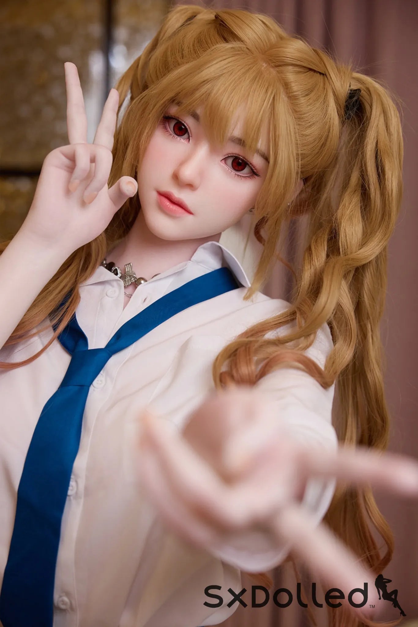 Asuka Eva (C-Cup) (163cm) | Blonde Asian Sex Doll | Starpery C-Cup / 163cm / Blonde Sex Doll