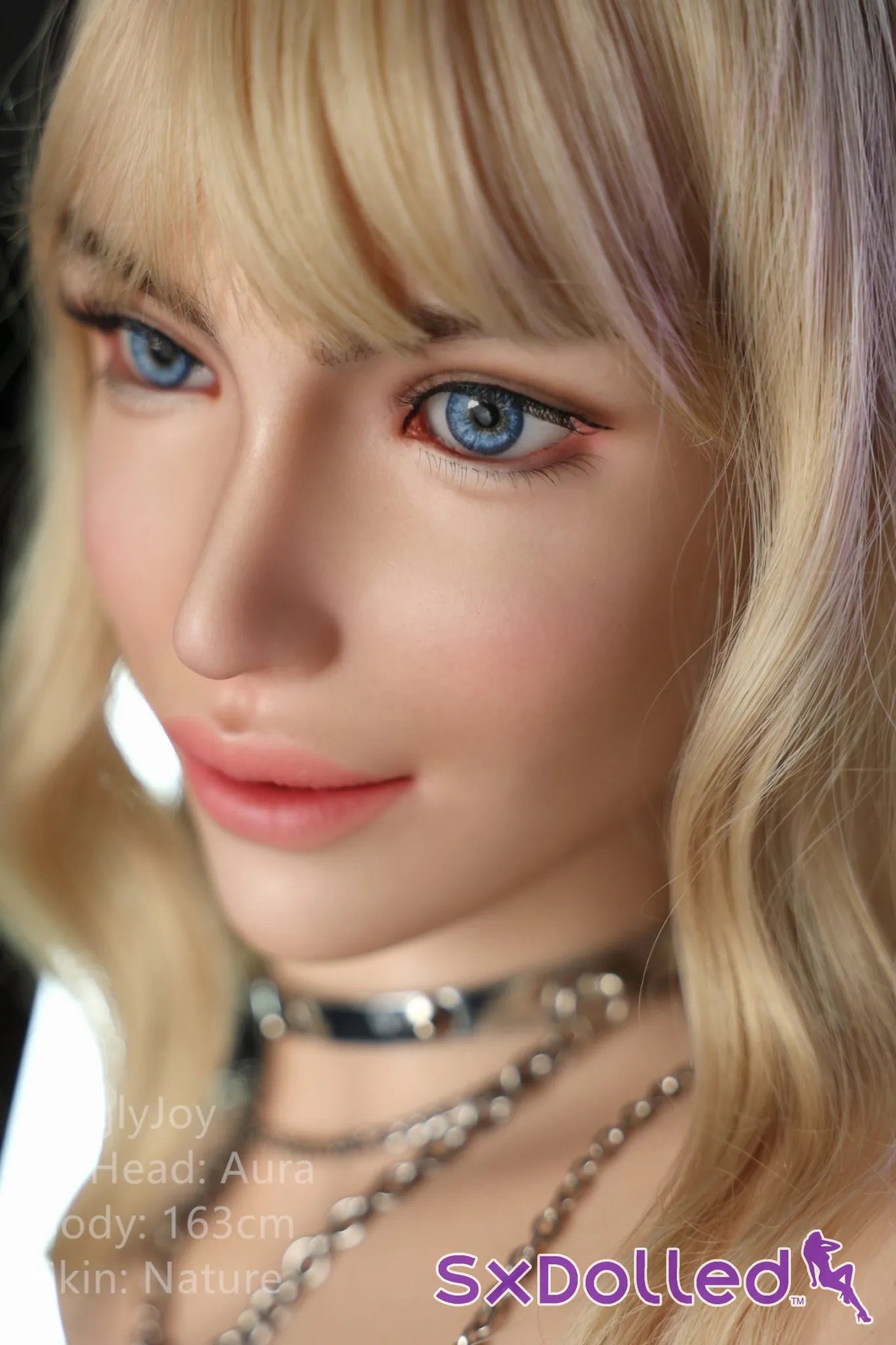 Aura (E-Cup) (163cm) | Curvy Happy Blonde AI Sex Doll | JigglyJoy E-Cup / 163cm / Blonde Sex Doll