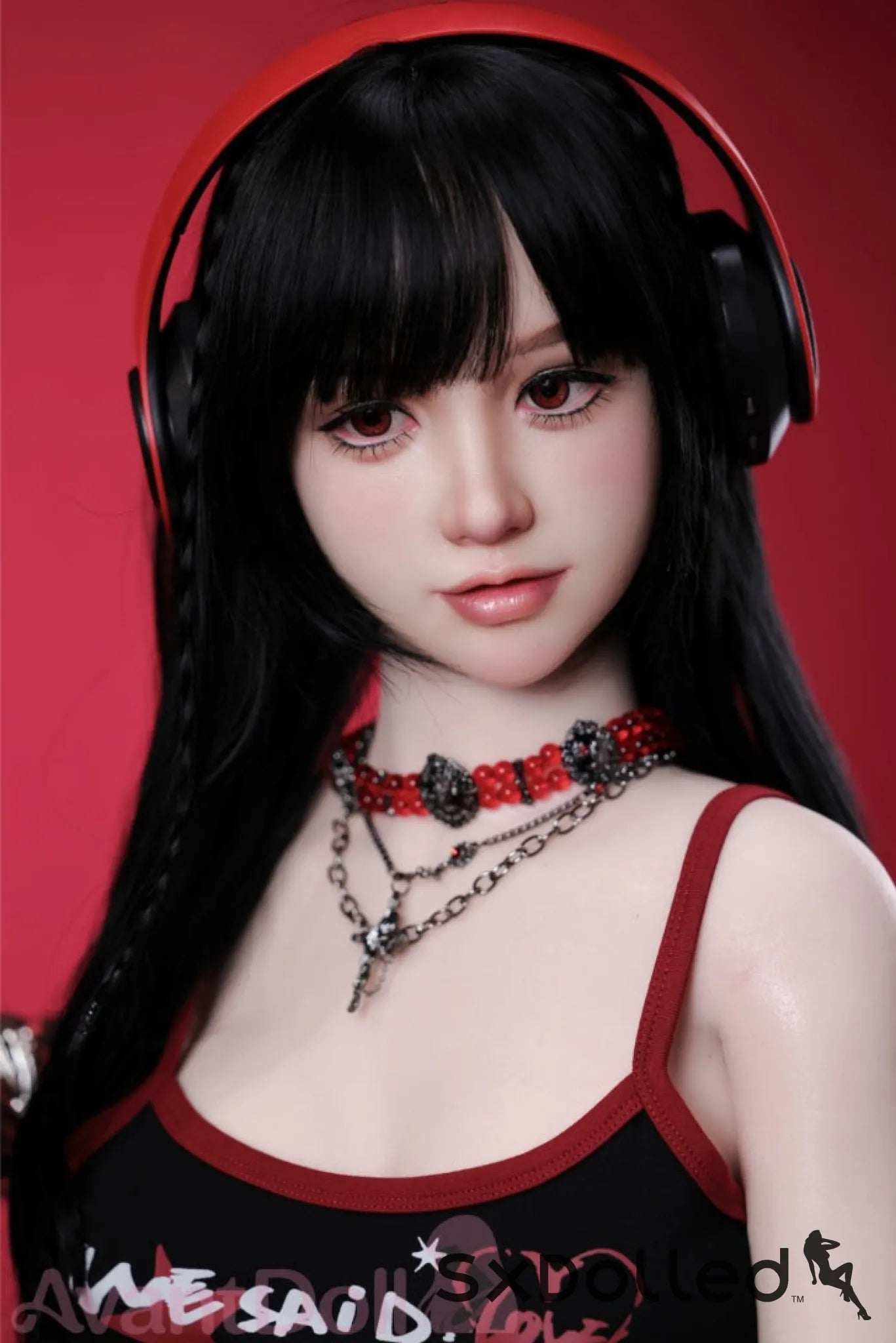 Ayaka A (F-Cup) (165cm) | Caucasian Goth Sex Doll | Avant Doll F-Cup / 165cm / Black Sex Doll