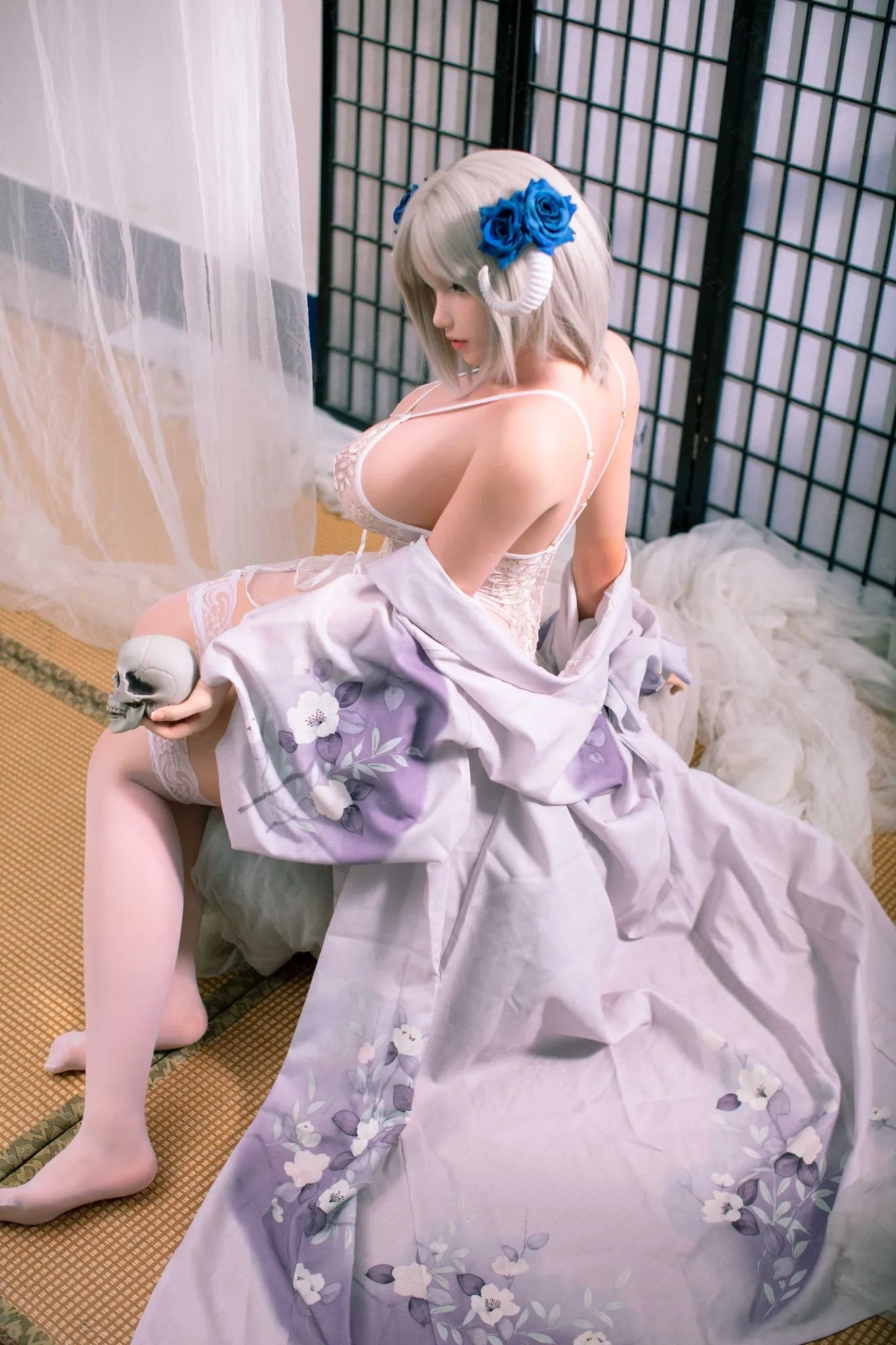 Ayano (I-Cup) (160cm) | Sex Doll I-Cup / 160cm / Grey Sex Doll