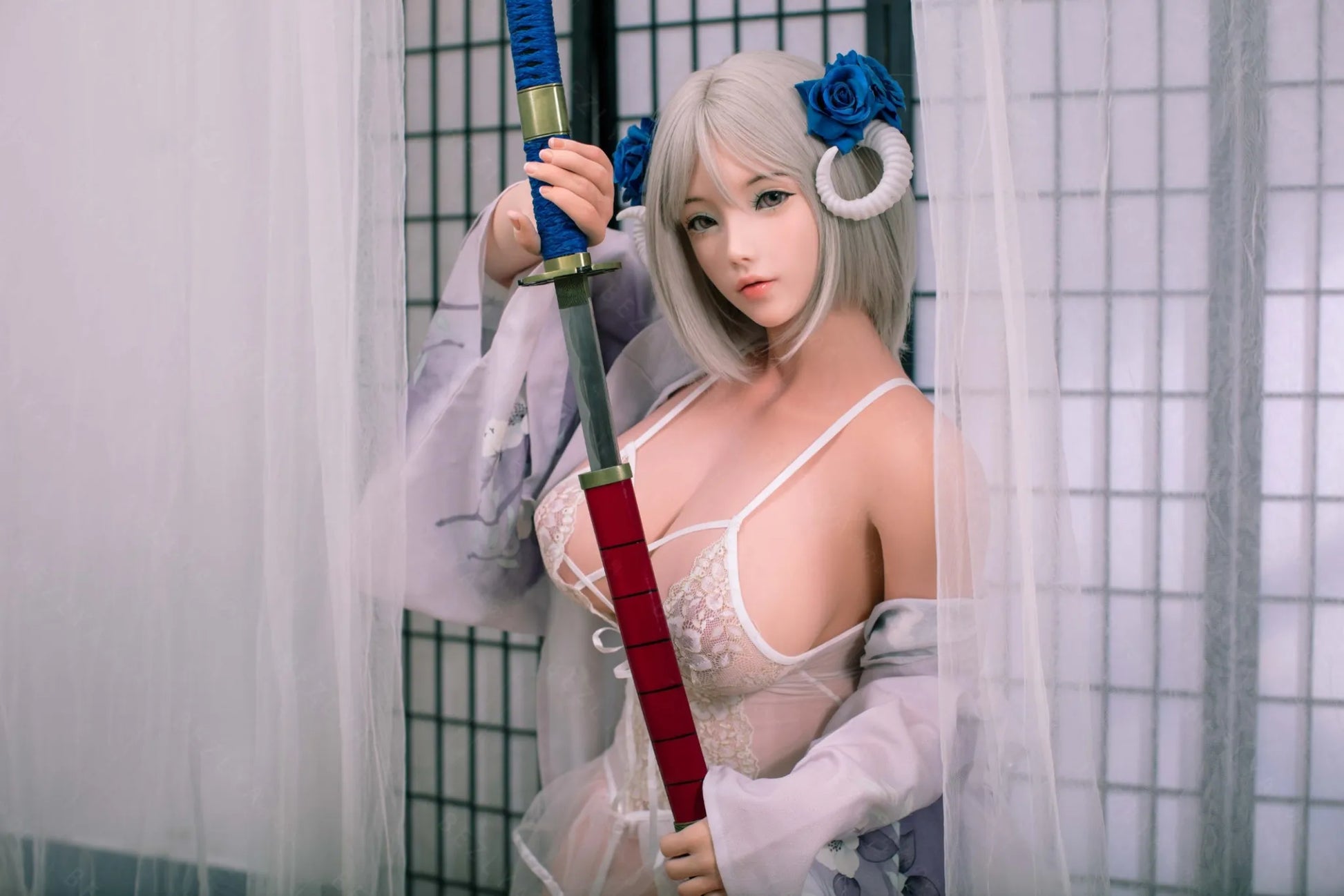 Ayano (I-Cup) (160cm) | Sex Doll I-Cup / 160cm / Grey Sex Doll