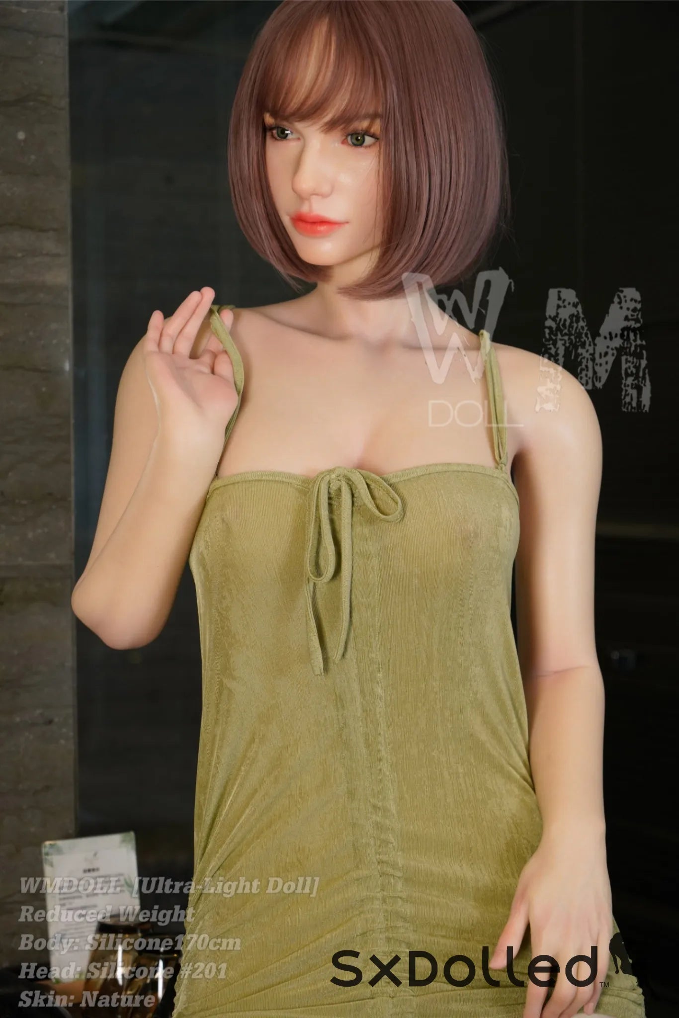 Azalea A (D-Cup) (170cm) | Slim Light Weight Sex Doll | WM Doll D-Cup / 170cm / Brunette Sex Doll