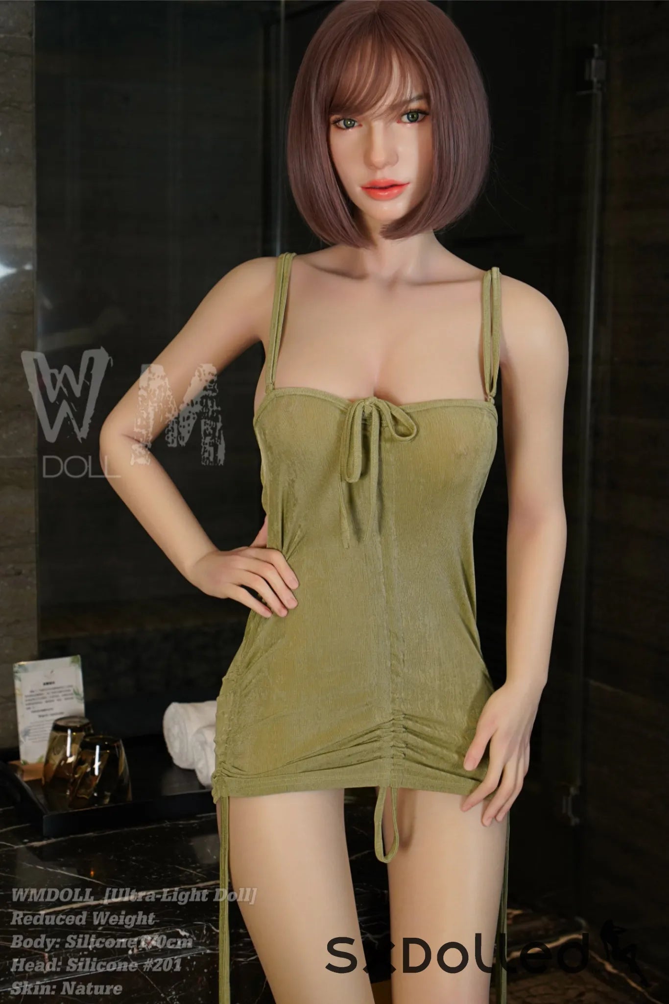 Azalea A (D-Cup) (170cm) | Slim Light Weight Sex Doll | WM Doll D-Cup / 170cm / Brunette Sex Doll