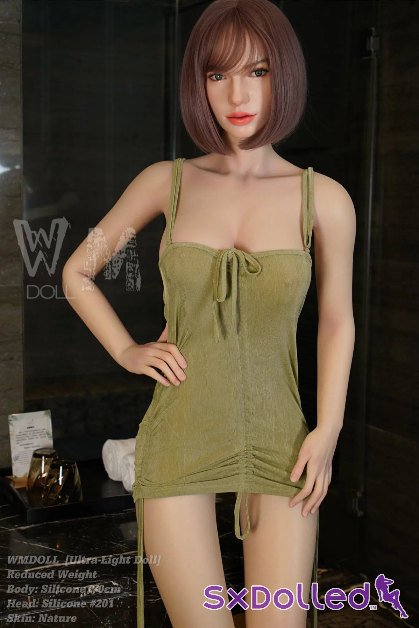 Azalea A (D-Cup) (170cm) | Slim Light Weight Sex Doll | WM Doll D-Cup / 170cm / Brunette Sex Doll