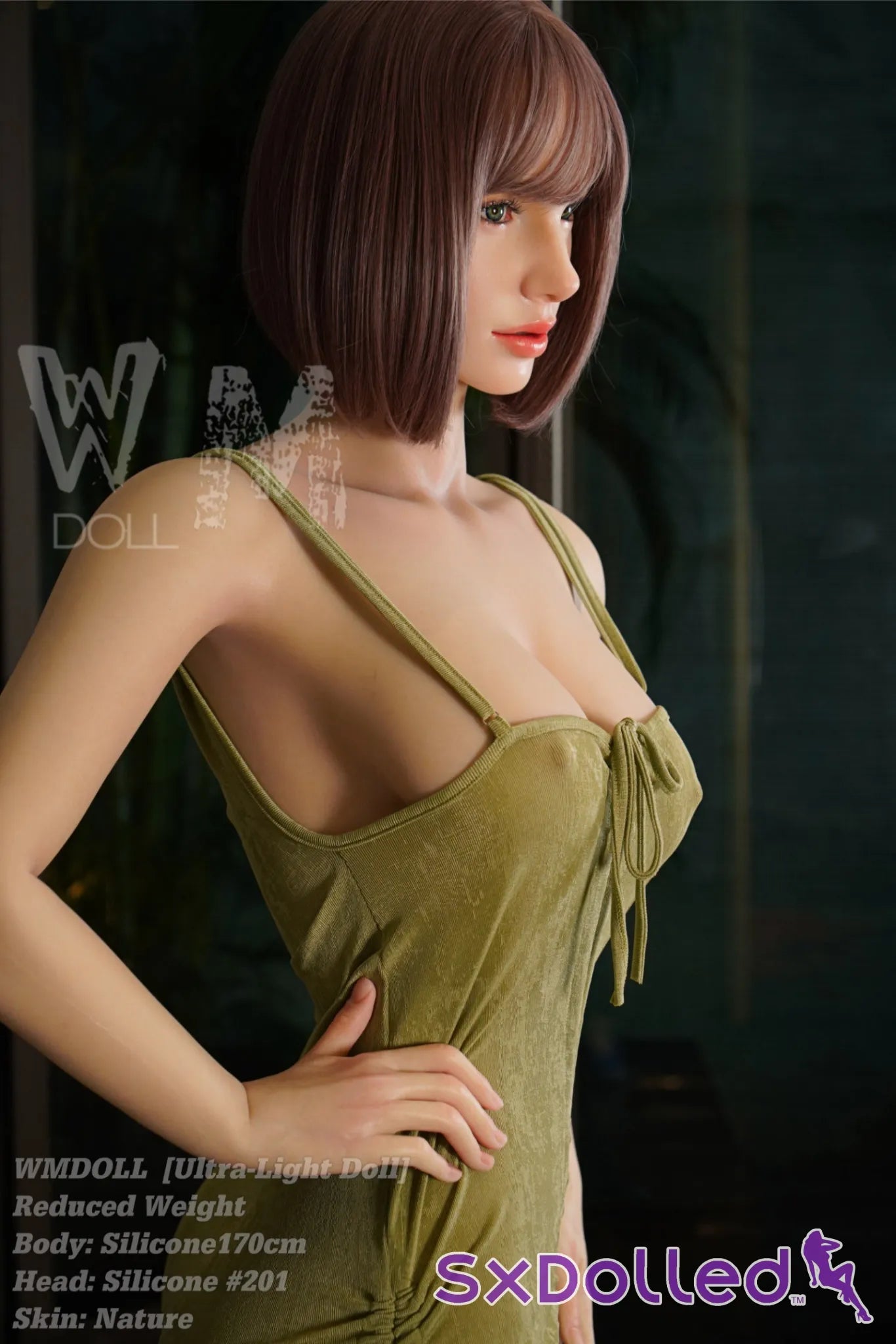 Azalea A (D-Cup) (170cm) | Slim Light Weight Sex Doll | WM Doll D-Cup / 170cm / Brunette Sex Doll