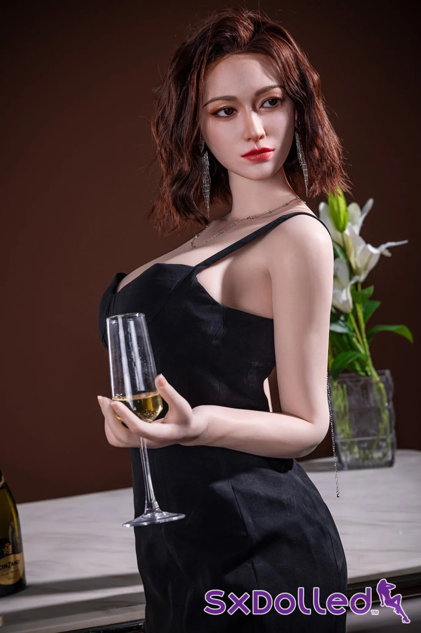 Baochai (G-Cup) (165cm) | Asian Short Hair Sex Doll | Starpery G-Cup / 165cm / Brunette Sex Doll