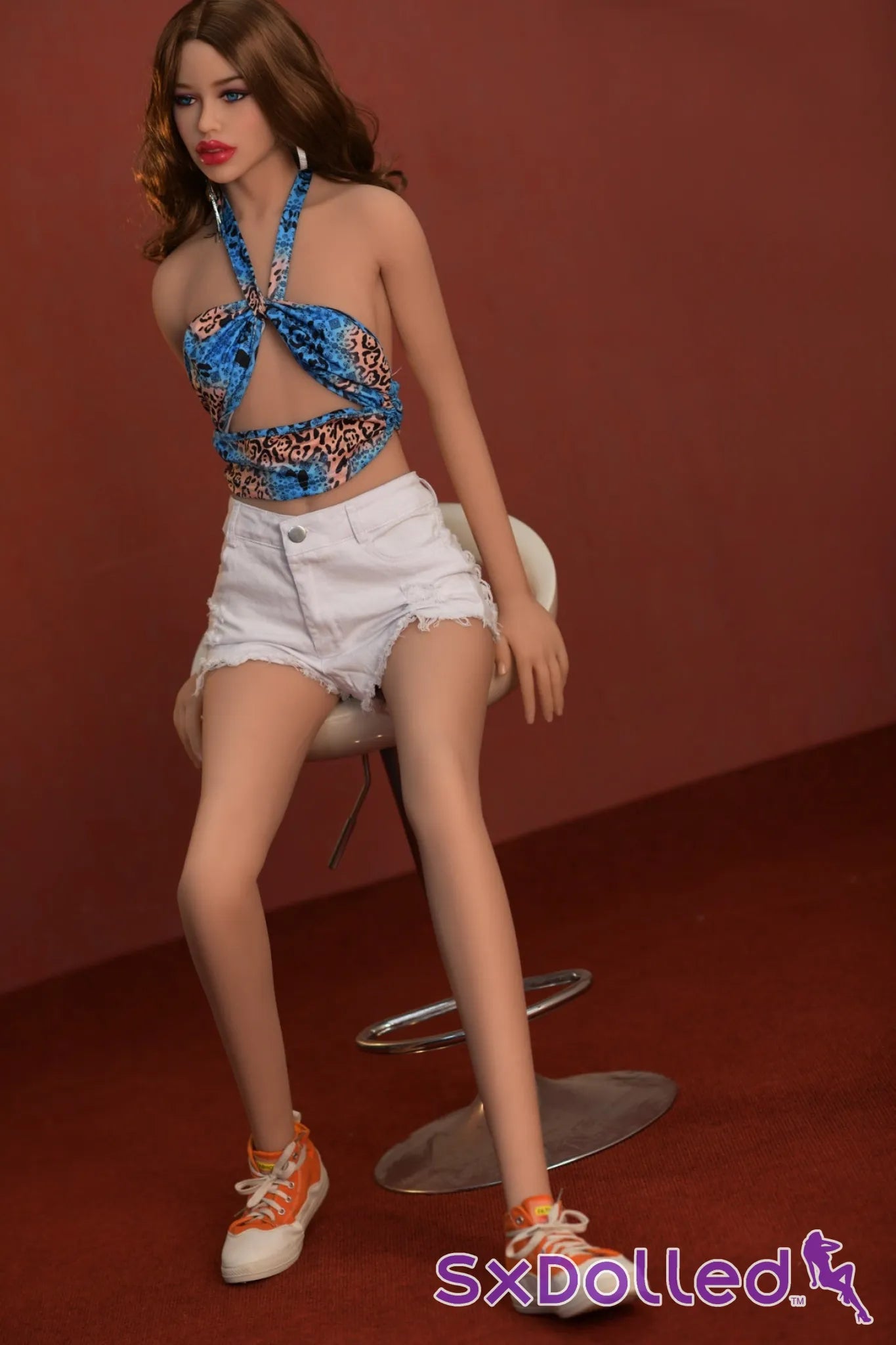 Beatrice B (A-Cup) (166cm) | Brunette Big Lips Sex Doll | HR Doll - A-Cup / 166cm / Brunette - Sex Doll