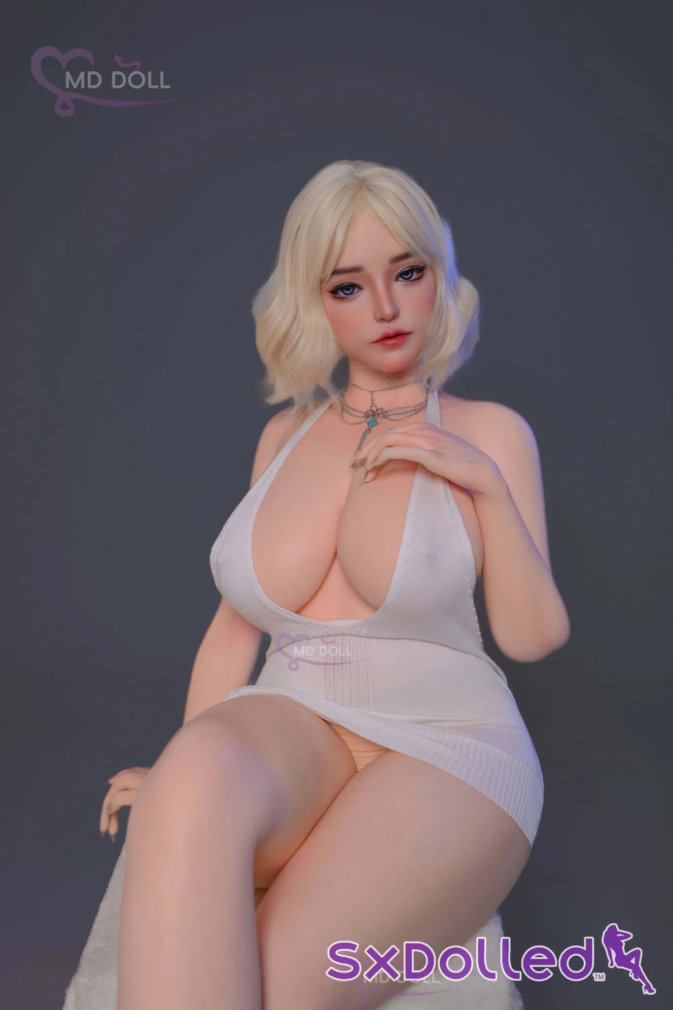 Belinda (Q-Cup) (162cm) | Caucasian Curvy Thick Sex Doll | MD Doll Q-Cup / 162cm / Blonde Sex Doll