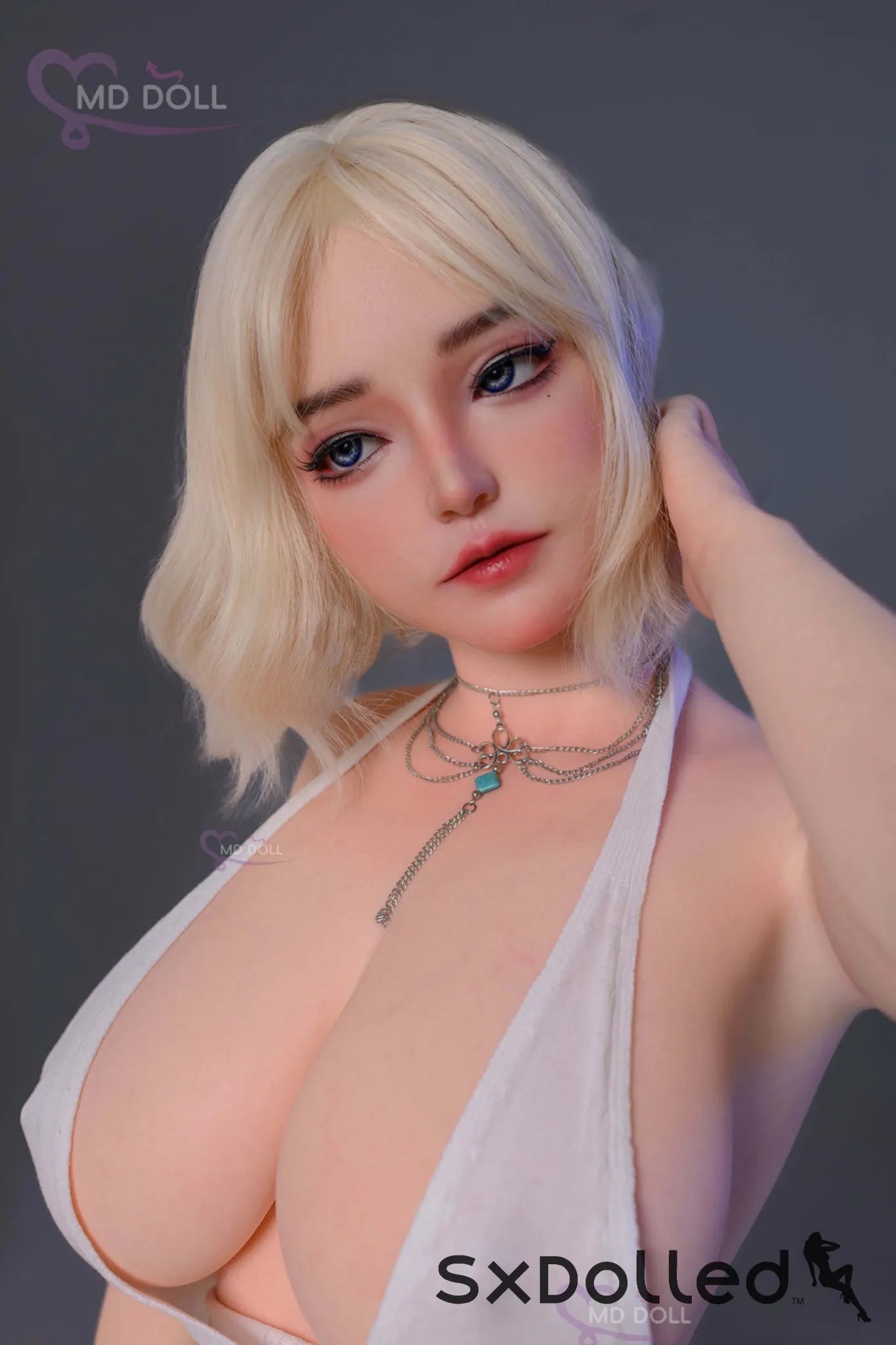 Belinda (Q-Cup) (162cm) | Caucasian Curvy Thick Sex Doll | MD Doll Q-Cup / 162cm / Blonde Sex Doll