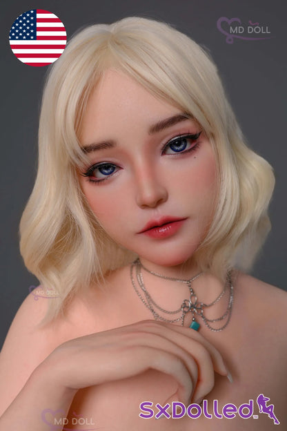 Belinda (Q-Cup) (162cm) | Caucasian Curvy Thick Sex Doll | MD Doll Q-Cup / 162cm / Blonde Sex Doll