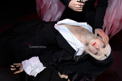 Bella C (A-Cup) (159cm) | Angel Nun Cosplay Sex Doll | Funwest Doll A-Cup / 159cm / Blonde Sex Doll