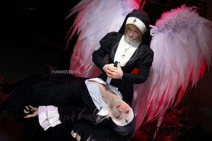 Bella C (A-Cup) (159cm) | Angel Nun Cosplay Sex Doll | Funwest Doll A-Cup / 159cm / Blonde Sex Doll