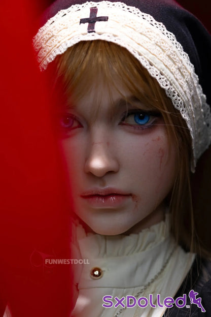 Bella C (A-Cup) (159cm) | Angel Nun Cosplay Sex Doll | Funwest Doll A-Cup / 159cm / Blonde Sex Doll