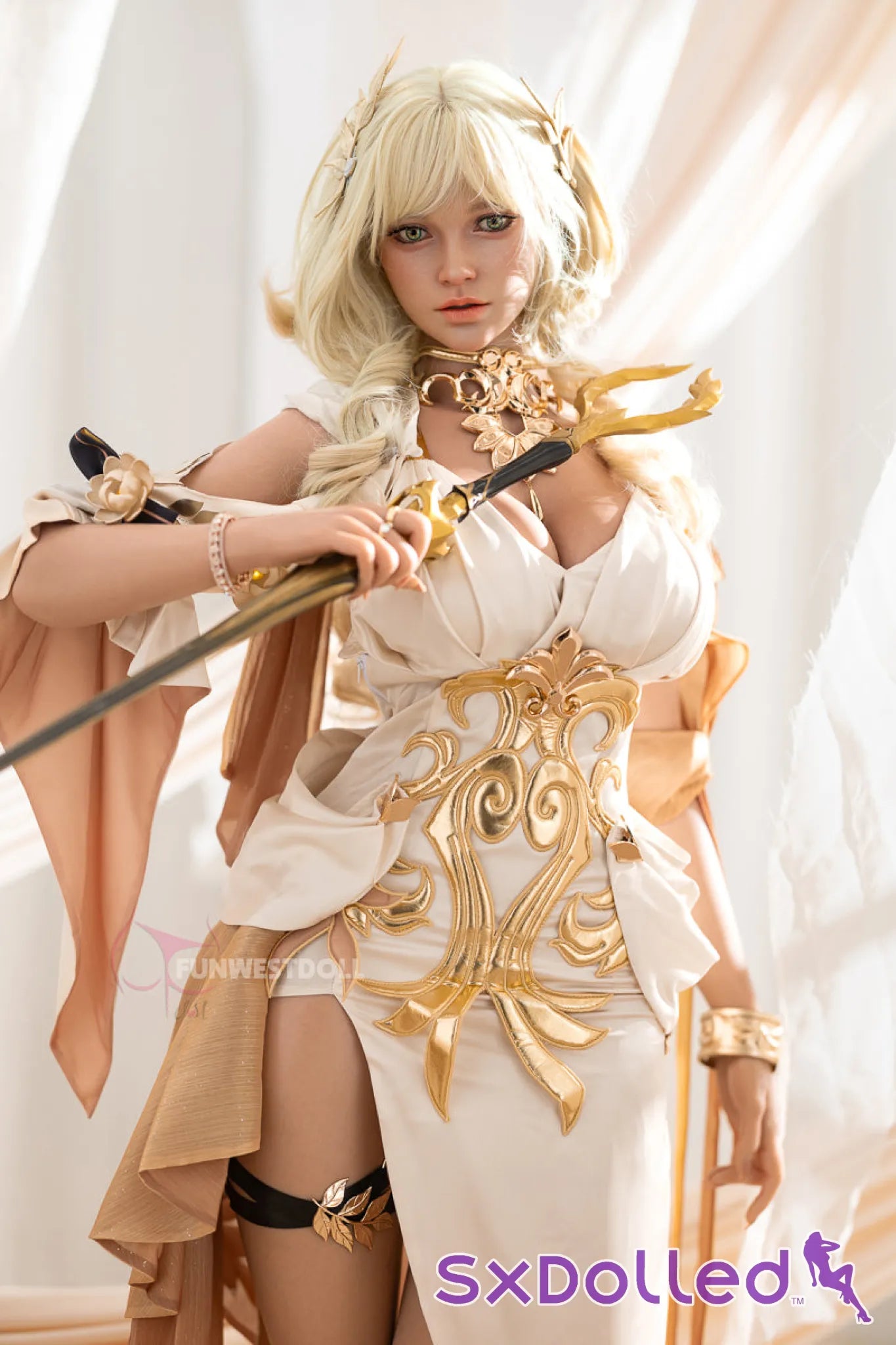 Bella D (G-Cup) (157cm) | Goddess Cosplay Sex Doll | Funwest Doll G-Cup / 157cm / Blonde Sex Doll