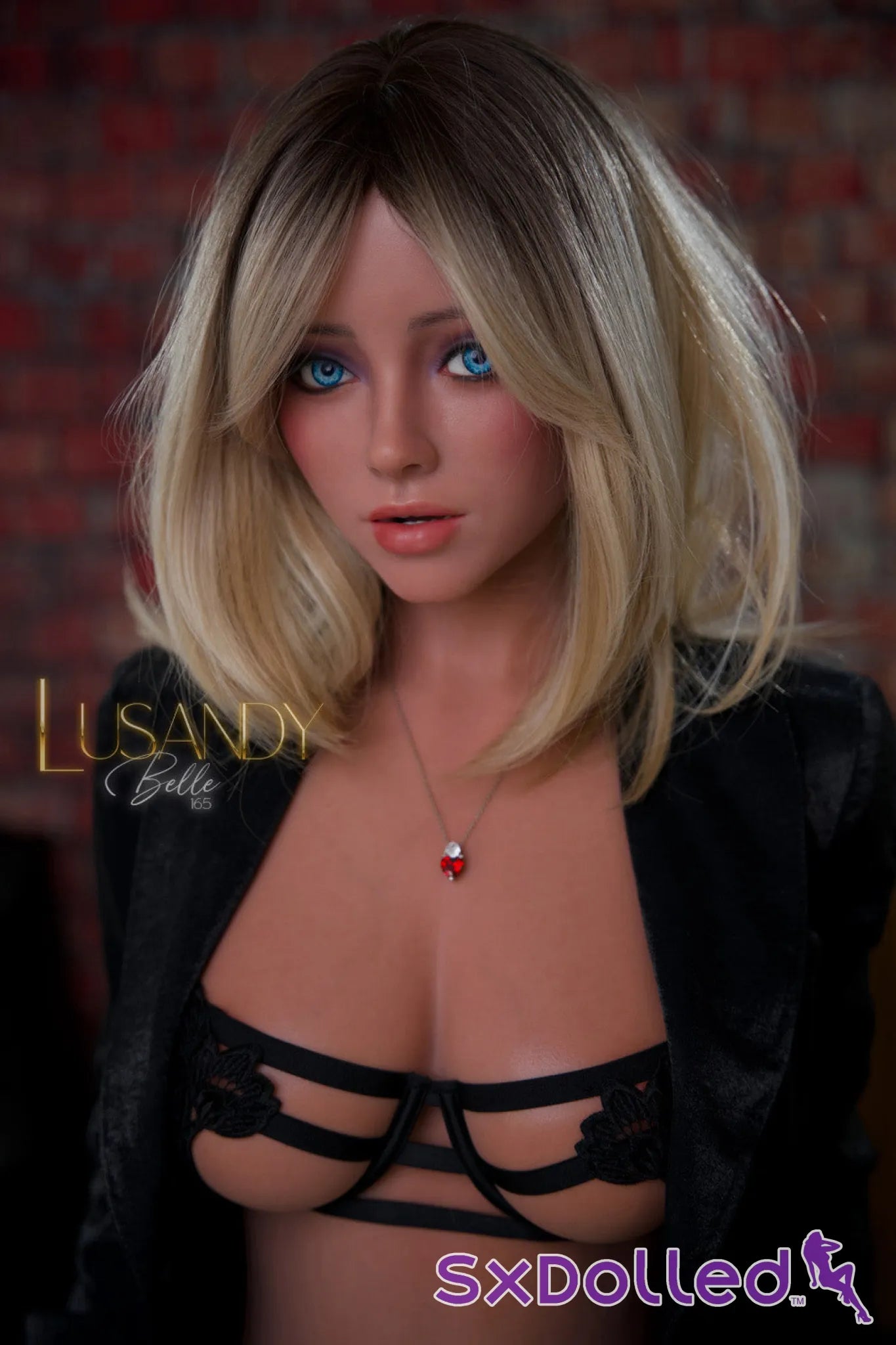 Belle E (E-Cup) (165cm) | Blonde Office Assistant Sex Doll | Lusandy E-Cup / 165cm / Ombre Sex Doll